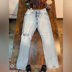 Women’s Levi’s Premium High Waisted 501 Straight Jeans Size 27